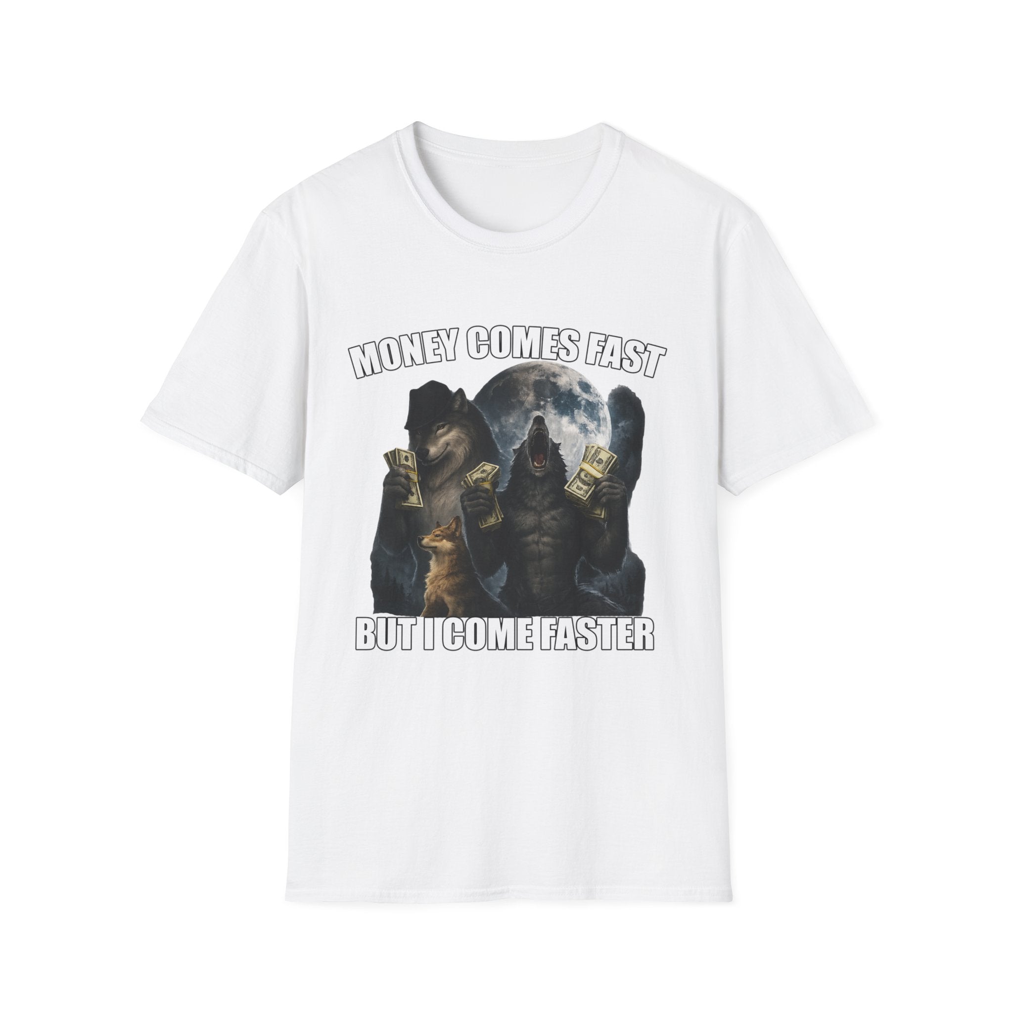 Money Comes Fast Funny Tee